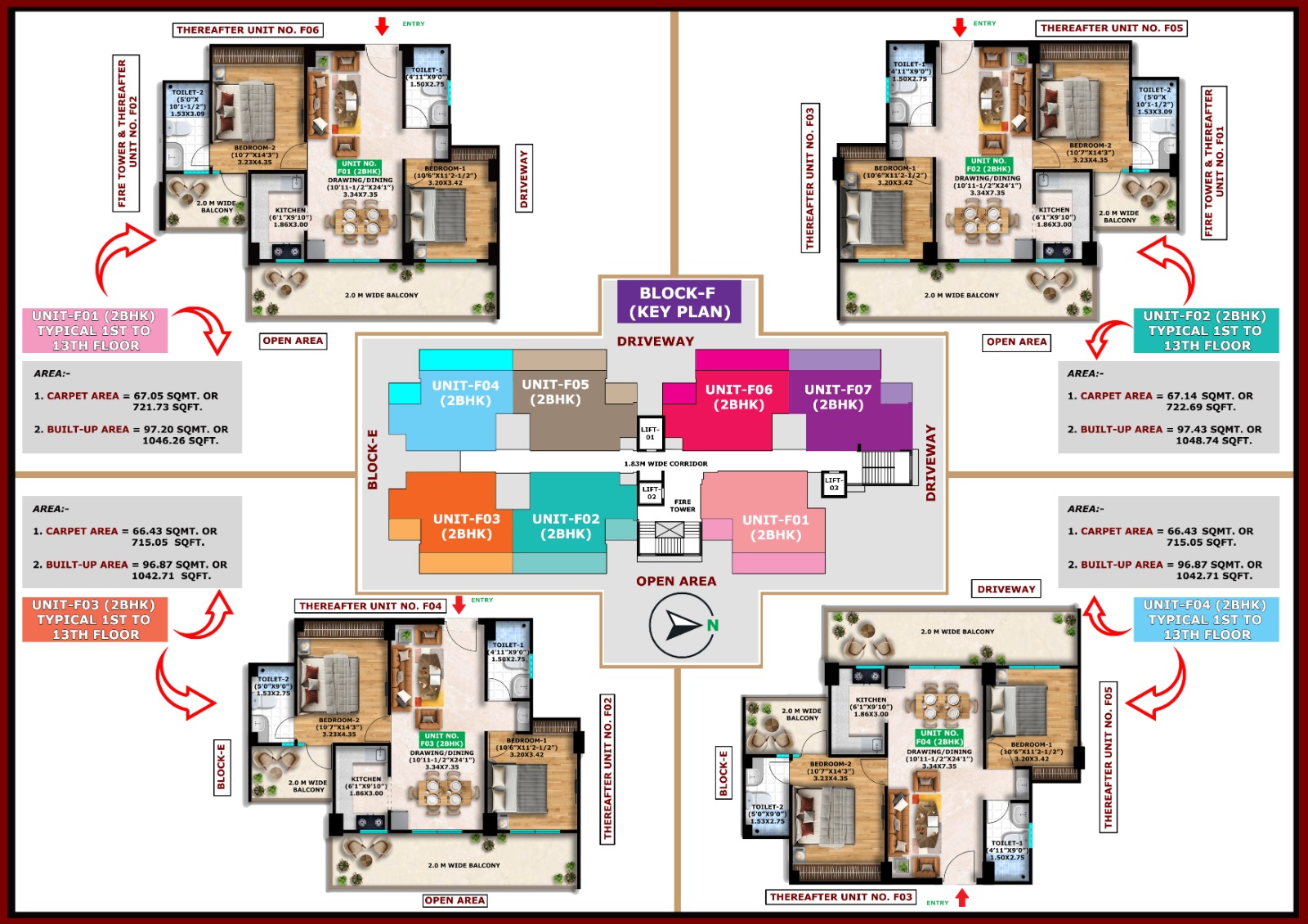 Block F Unit 1-4